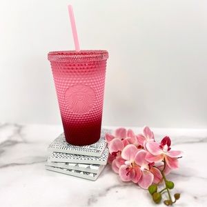 NWT Pink Ombré Starbucks Tumbler (Grande)